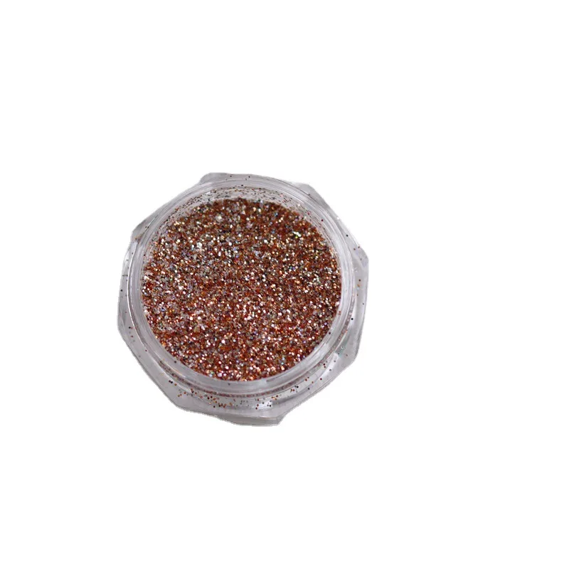 1 Box Nail Glitter Powder Iridescent Silver Pigment Nail Art Dust Glitter Gel Polish Sheets For Nail Art Decoration