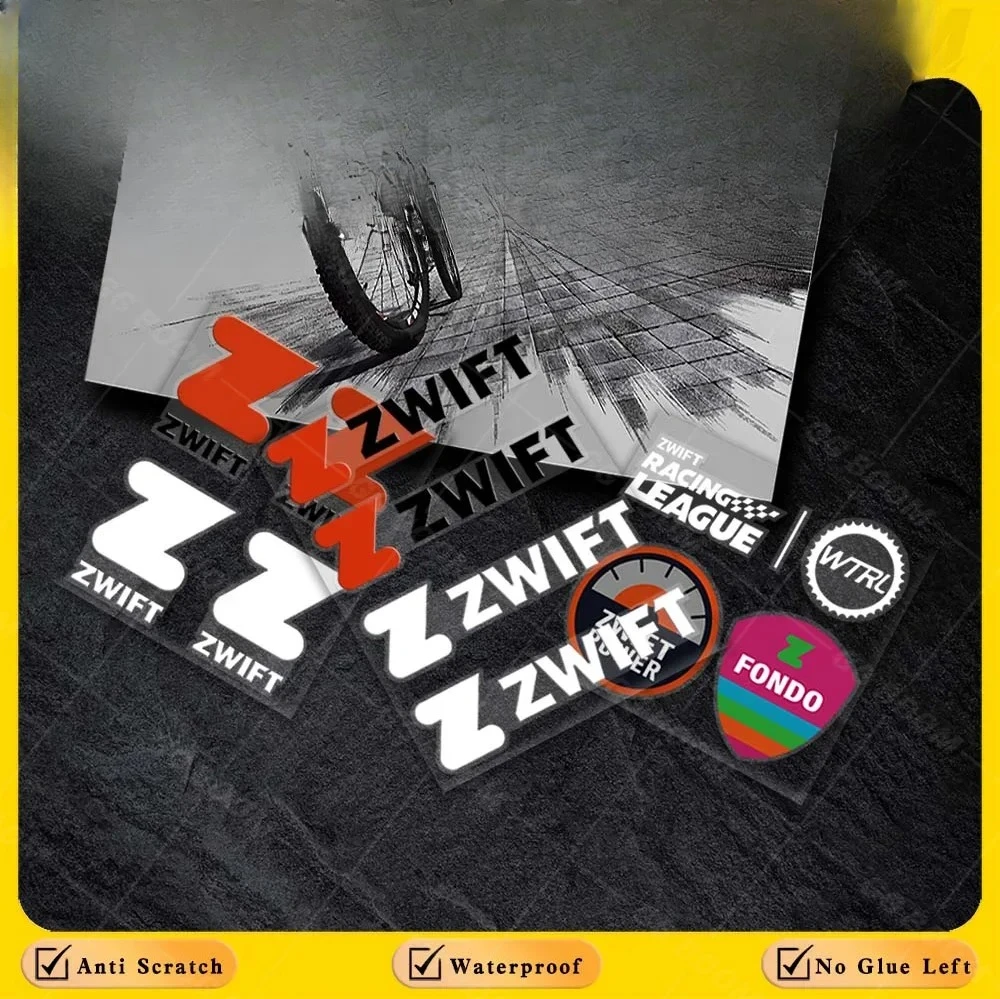 

Набор из 1 комплекта водонепроницаемых наклеек с УФ-тиснением в велосипедном стиле для декора велосипедного шлема и рамы