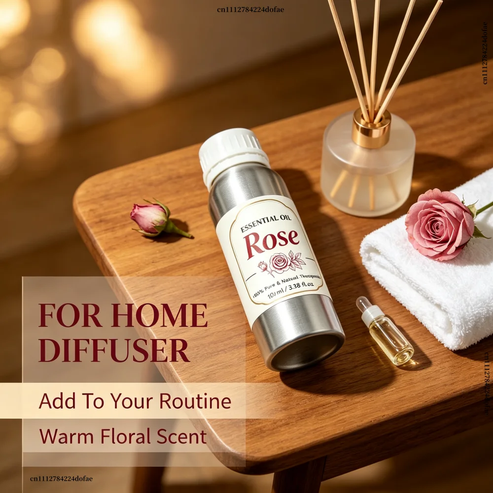 20/100ml 순수 천연 장미 아로마 오일, 리드 디 - Home Fragrance Natural 리뷰 및 가격