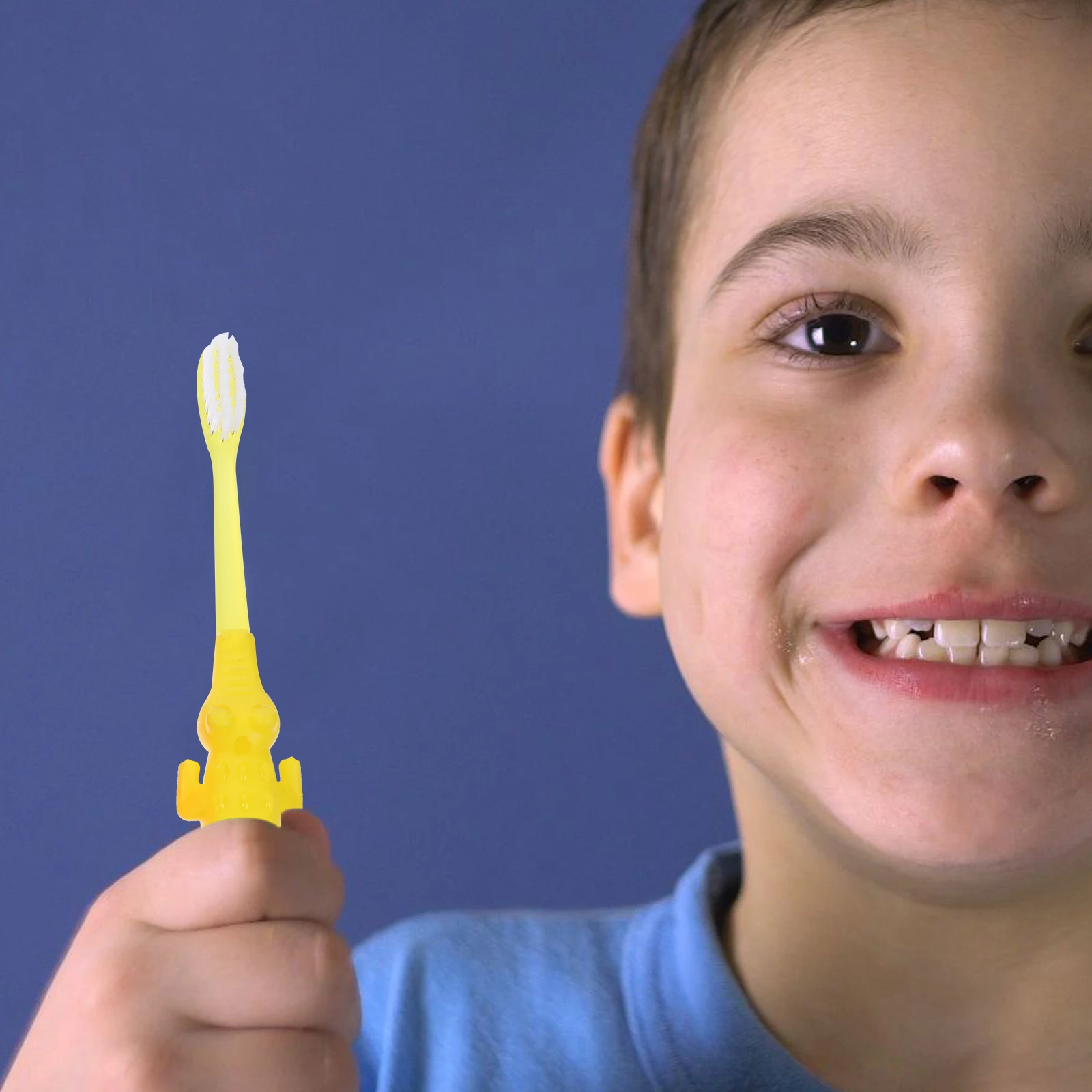 

8pcs Practical Kids Toothbrush Toddler Oral Care Supplies Cartoon Children's Teeth Cleaner Baby PP Bubble Pediatric
