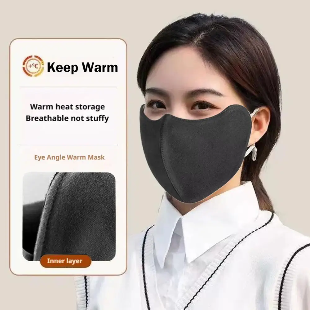 

3Colors Windproof Thermal Fleece Bike Headband Scarf Men Women Breathable Cycling Neck Gaiter Winter Warm Cycling Face Mask