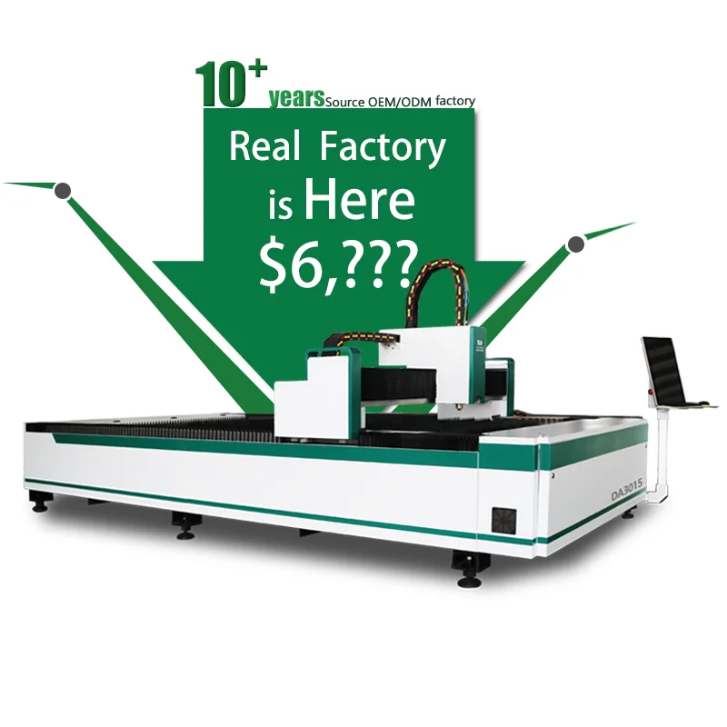 

DADI CNC Jinan Factory 3kw Cnc Fiber Laser Cutting Machine 1530 Single Platform Laser Cutting Machine