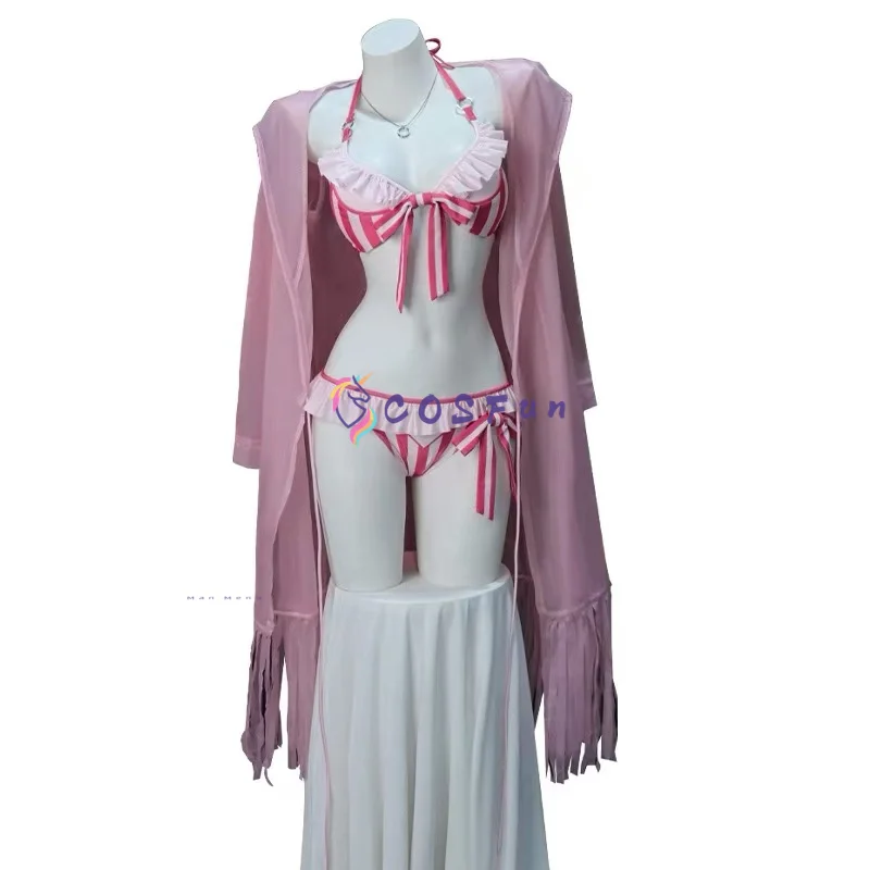 Kostum Cosplay Cara Membesarkan Pacar yang Membosankan Megumi Kato Seragam Cantik Seksi Pakaian Bermain Peran Pesta Halloween Wanita