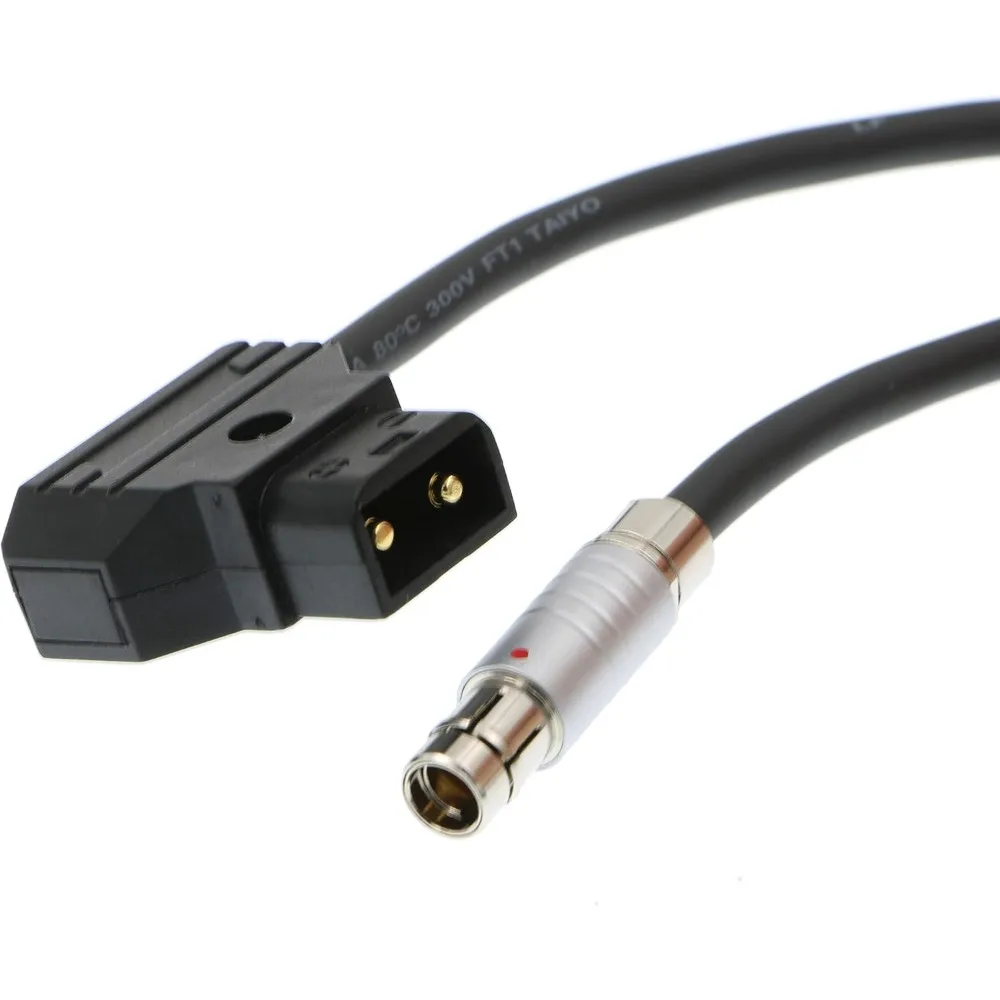 Alvin's Cables D-tap to Fischer 3 Pin Male Power Cable for CineTape Measure Control 45cm|18inches