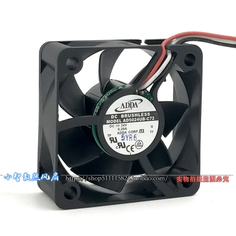 الأصلي AD5024UB-C72 24V 0.20A 5020 50*50*20 مللي متر جديد مروحة التبريد المبرد #1