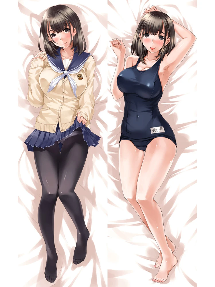 

Dakimakura Anime Pillow Cover Nene Anegasaki Double Sided Print 2Way Cushion Bedding Festival Gifts Gifts