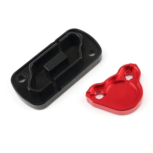 Imagen 2 del producto Para HONDA CRF450R CRF250R CRF150R CRF250X CRF450X CRF 450 RX 450L cubierta de bomba de depósito de freno delantero de motocicleta tapa de líquido de aceite trasero