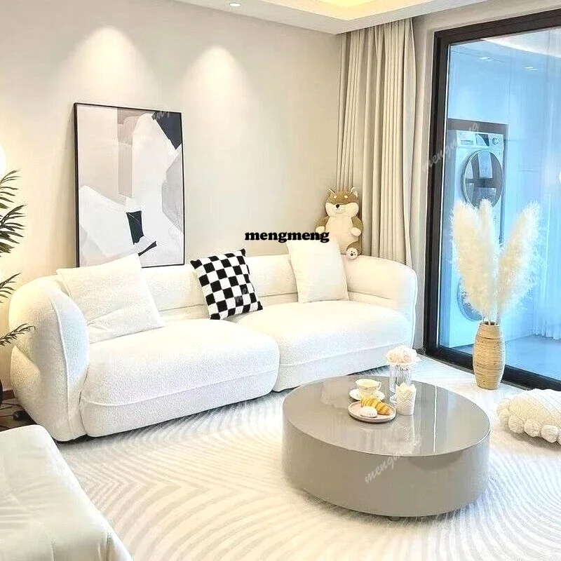 

Женские диваны для гостиной, пуфы, расслабляющие минималистичные европейские диваны для гостиной, кремовый диван Muebles, модная мебель