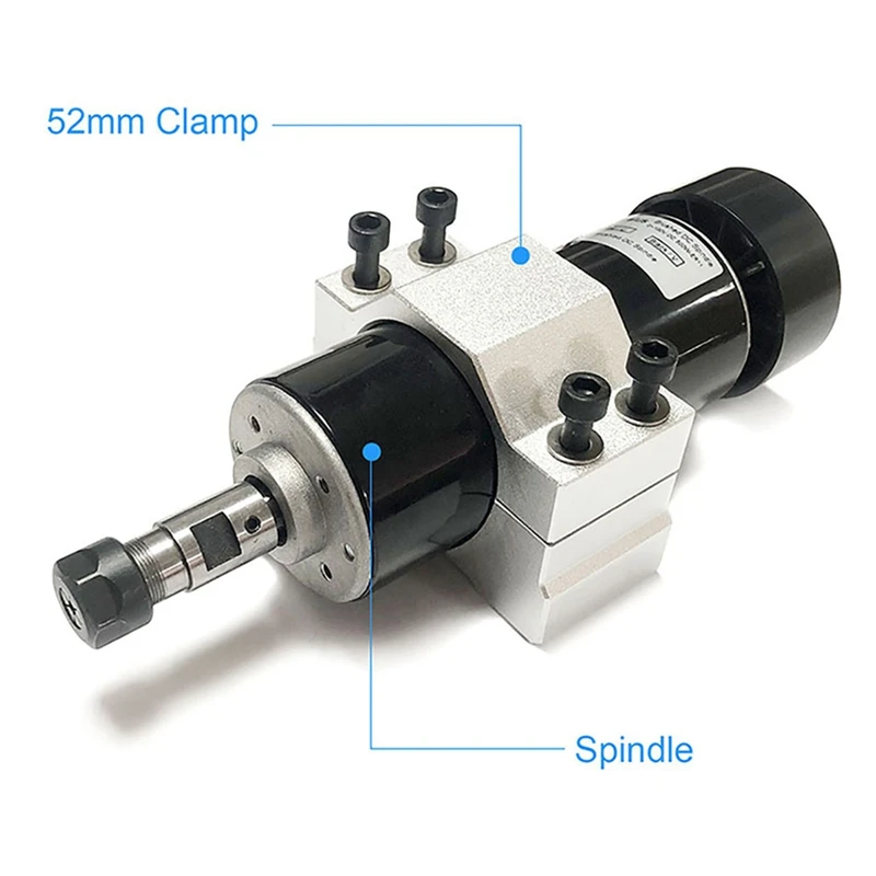 เครื่องกลึงแกนหมุนตัวยึด CNC ตัวยึดแกนหมุนสำหรับมอเตอร์300W 400W 500W พร้อมสกรู4ตัว