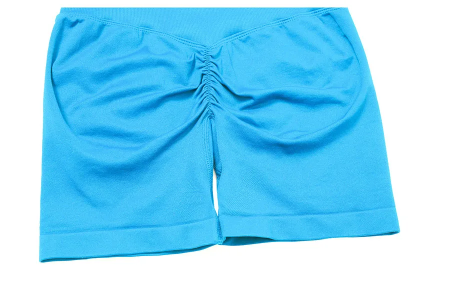 Yoga-Set 2-teilig, Sportbekleidung, nahtlose Yoga-Anzüge, Damen-Fitness-Trainingsanzüge mit langen Ärmeln, Sport-Gym-Shorts, ausgestellte Hosen – Detail 34
