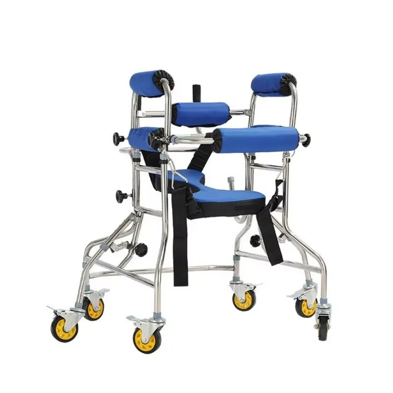 Rollator Walker Training Assisted Standing Patient Rehabilitation Therapy Supplies for Paralyzed Children Baby Walkers