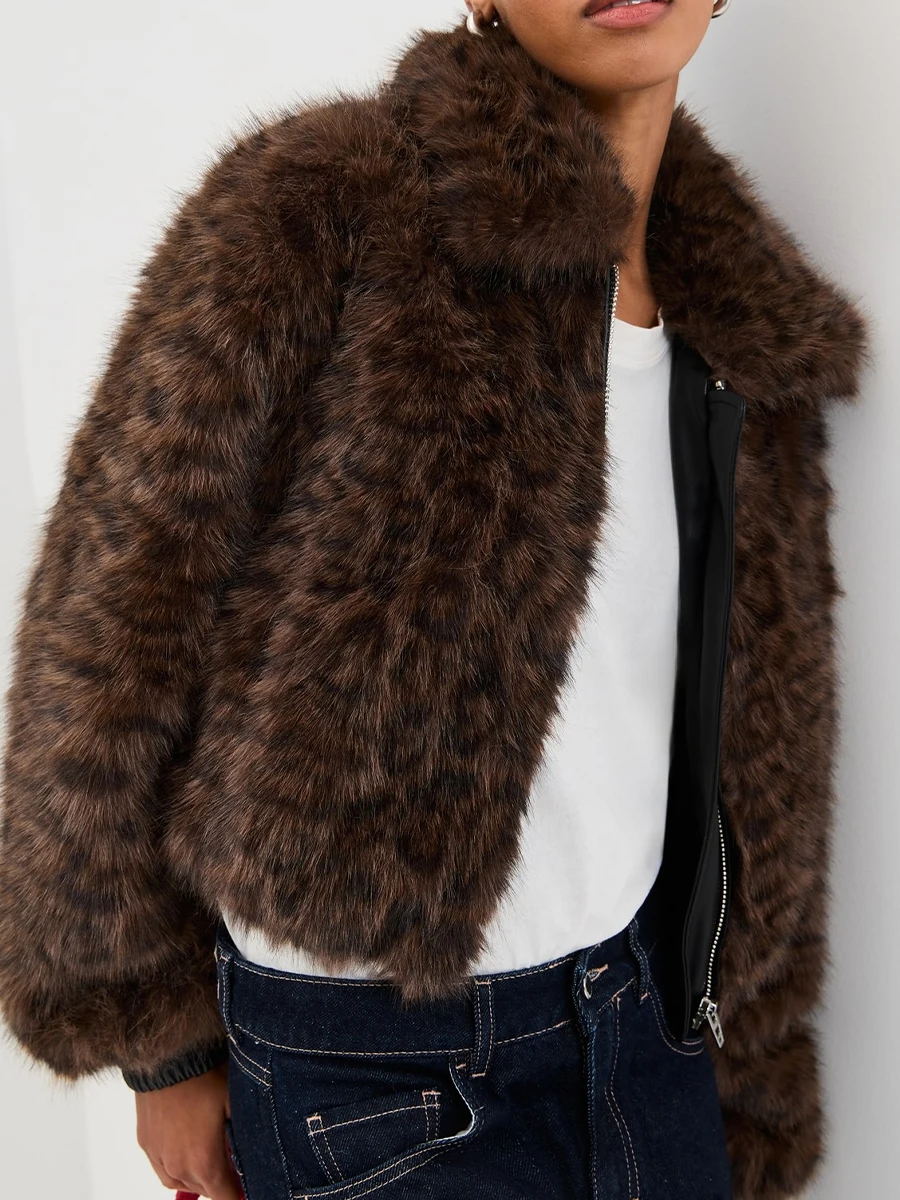 Manteau en fausse fourrure imp - Vintage Fashion Bloggers avis et prix