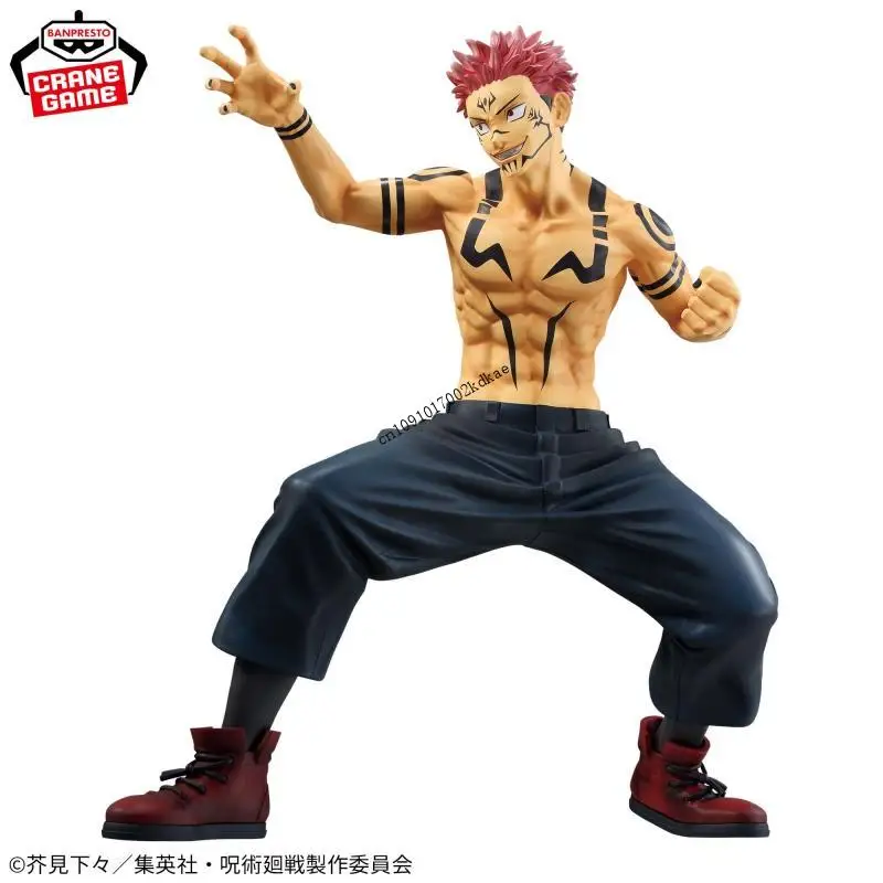 In Voorraad Bandai Banpresto Originele MAXIMATIC Jujutsu Kaisen Ryomen Sukuna Desktop Ornamenten Figuur Anime karakters Ornamenten