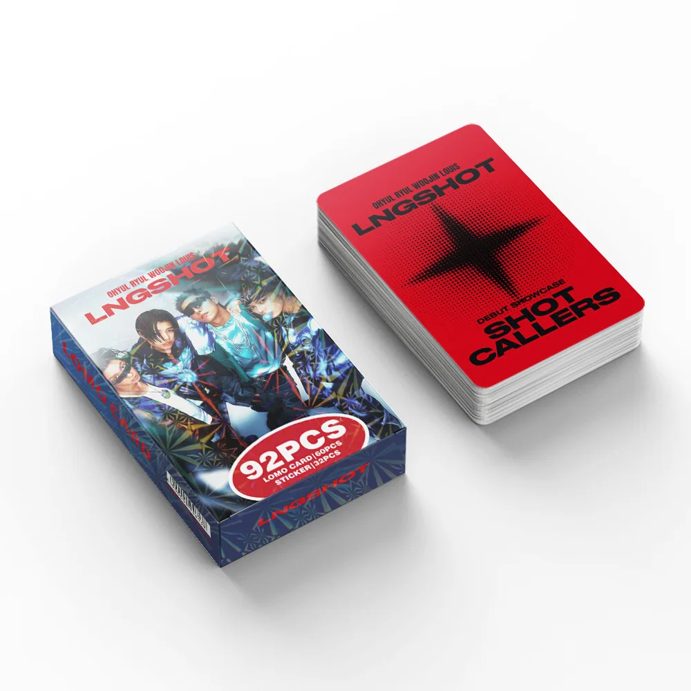 

Набор из 92 LOMO-карточек LNGSHOT SHOT CALLERS: фотокарточки для альбомов, скрапбукинга и коллекций, подарок