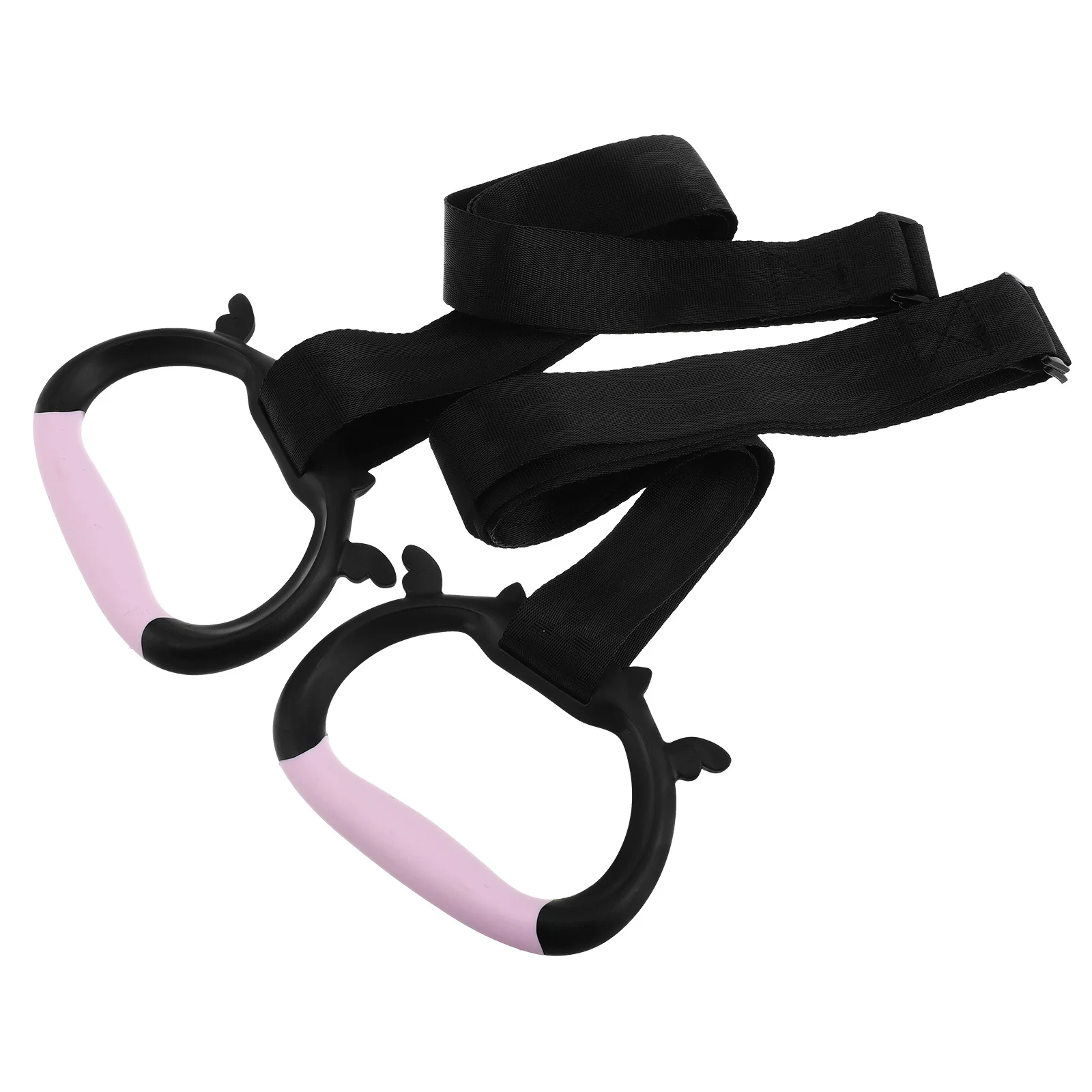 

2Pcs Kids Gymnastic Pull Rings Baby Bed Stand Up Rings Toddler Fitness Cot Walking Training Exercise Assistant