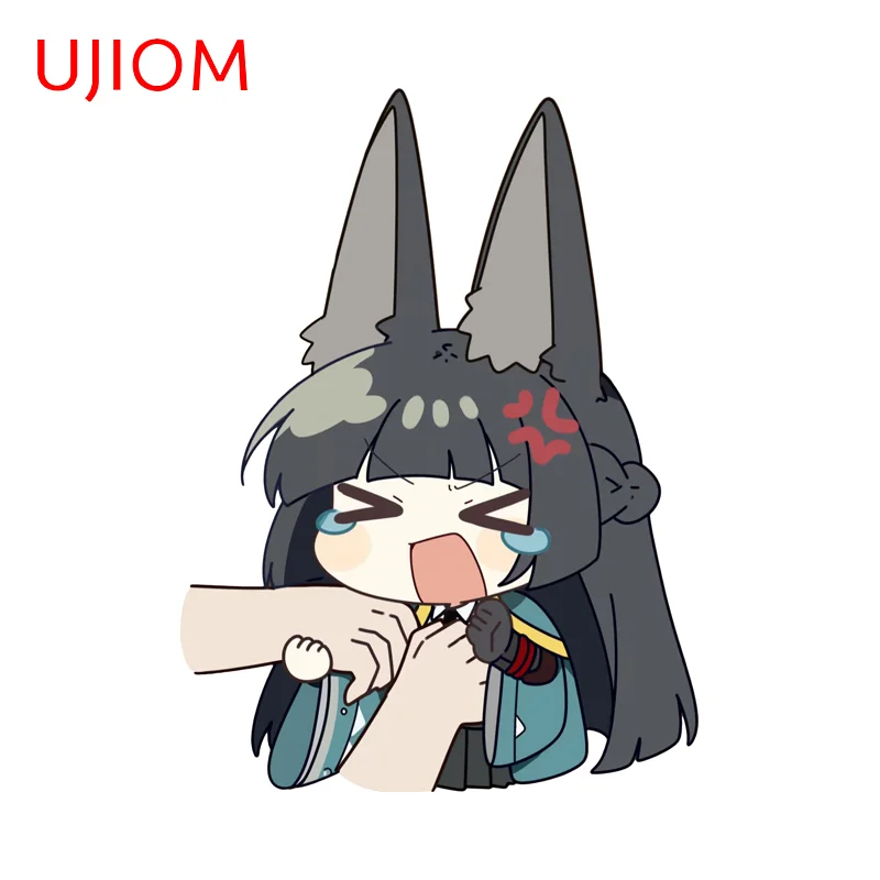 UJIOM Kawaii Miyabi Zenless Zone Zero Wall Stickers Cartoon Meme Design Skateboard Laptop Decals Vinyl Bedroom Wallpapers