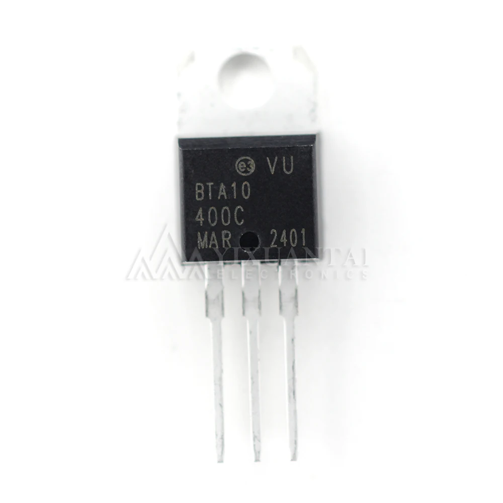 10pcs/lot   NEW origina BTA10-400C BTA10-400  BTA10-600C BTA10-600  BTA12-600C BTA12-600  BTA12-600SW BTA12-600 RG  TO220