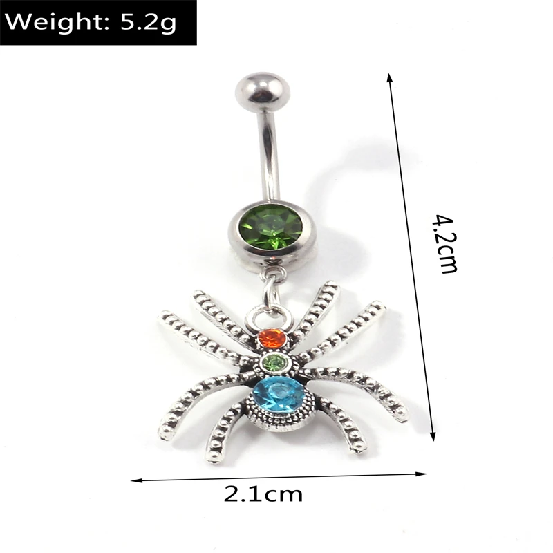 Mode Kristall Bösen blick Bauchnabel Ringe Nabel Ringe Sexy Piercing Körper Schmuck für Frauen Mädchen Party Urlaub Schmuck Geschenke – Detail 12
