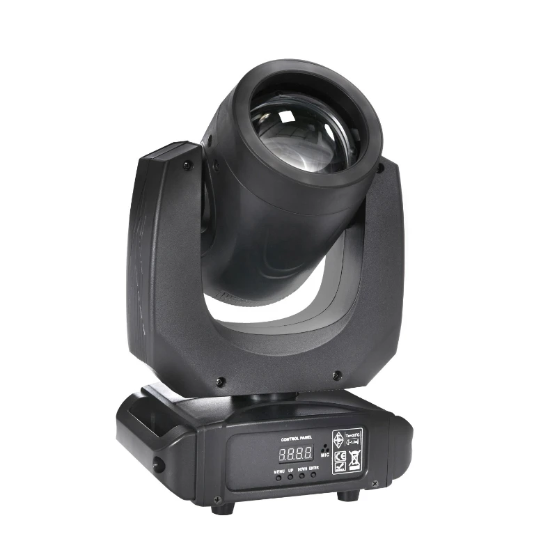 LED moving head beam of light with auxiliary light bar KTV strong light