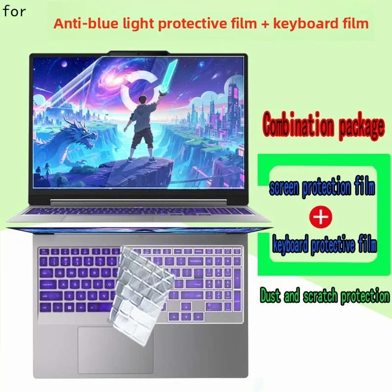 For Lenovo LOQ Essential 15IRH11 laptop screen protective film LOQ 15IRH11E/15IPH11E keyboard film ultra-clear transparent film