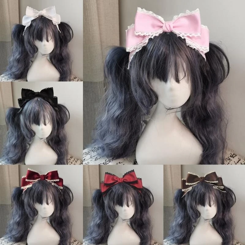 

Lolitaa Hairpin Bowtie Hair Clip Bows Barrettes Bows Hair Clip Bowknot Hair Clip 15UB