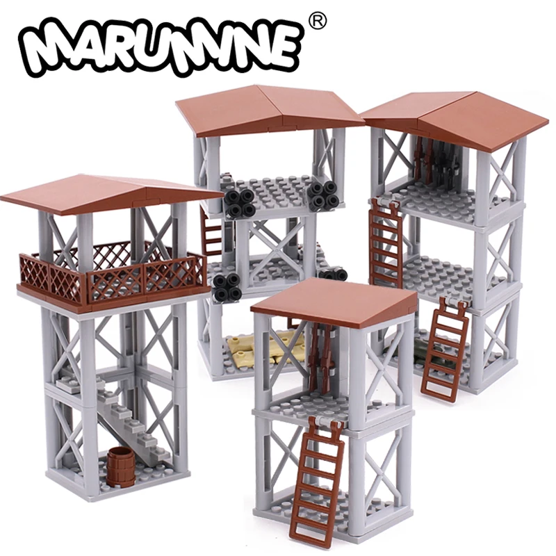 

Marumine MOC Educational Toys for Children Ideas Building Blocks Accessories House Construction Set DIY Plastic Model Kit Parts