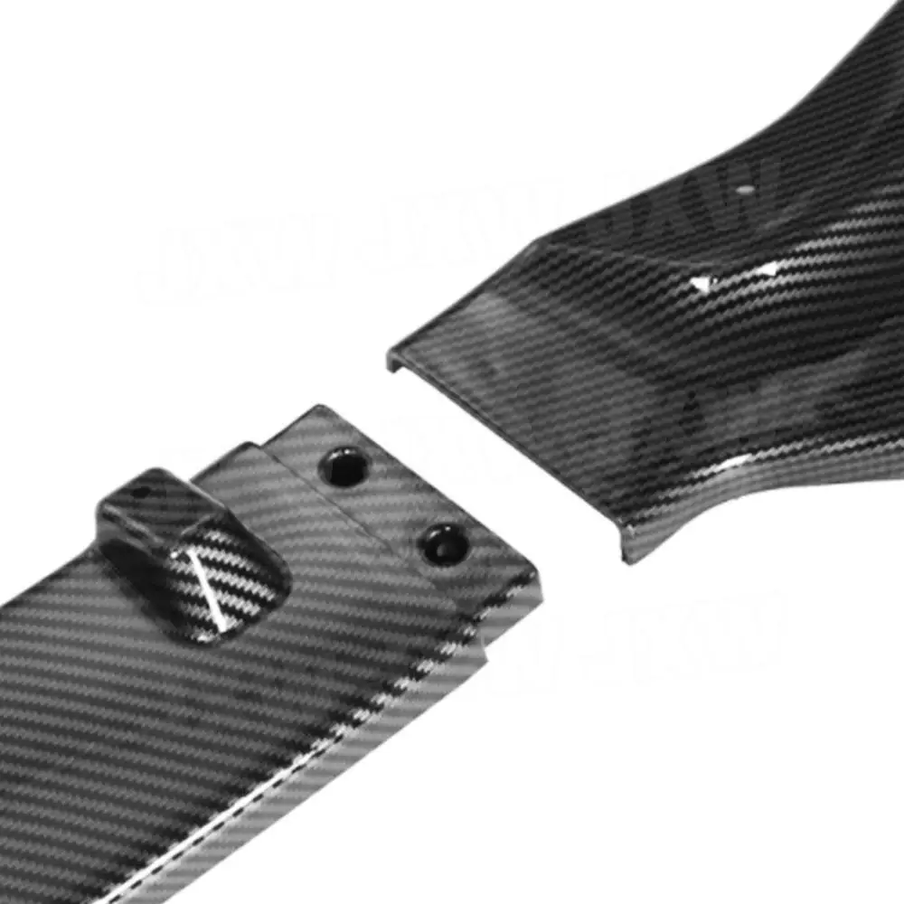 

3Pcs/Set Gloss Black Front Bumper Lip Spoiler for BMW 3 Series F30 F35 Standard Bumper 2012-2018 Head Bumper Chin Shovel