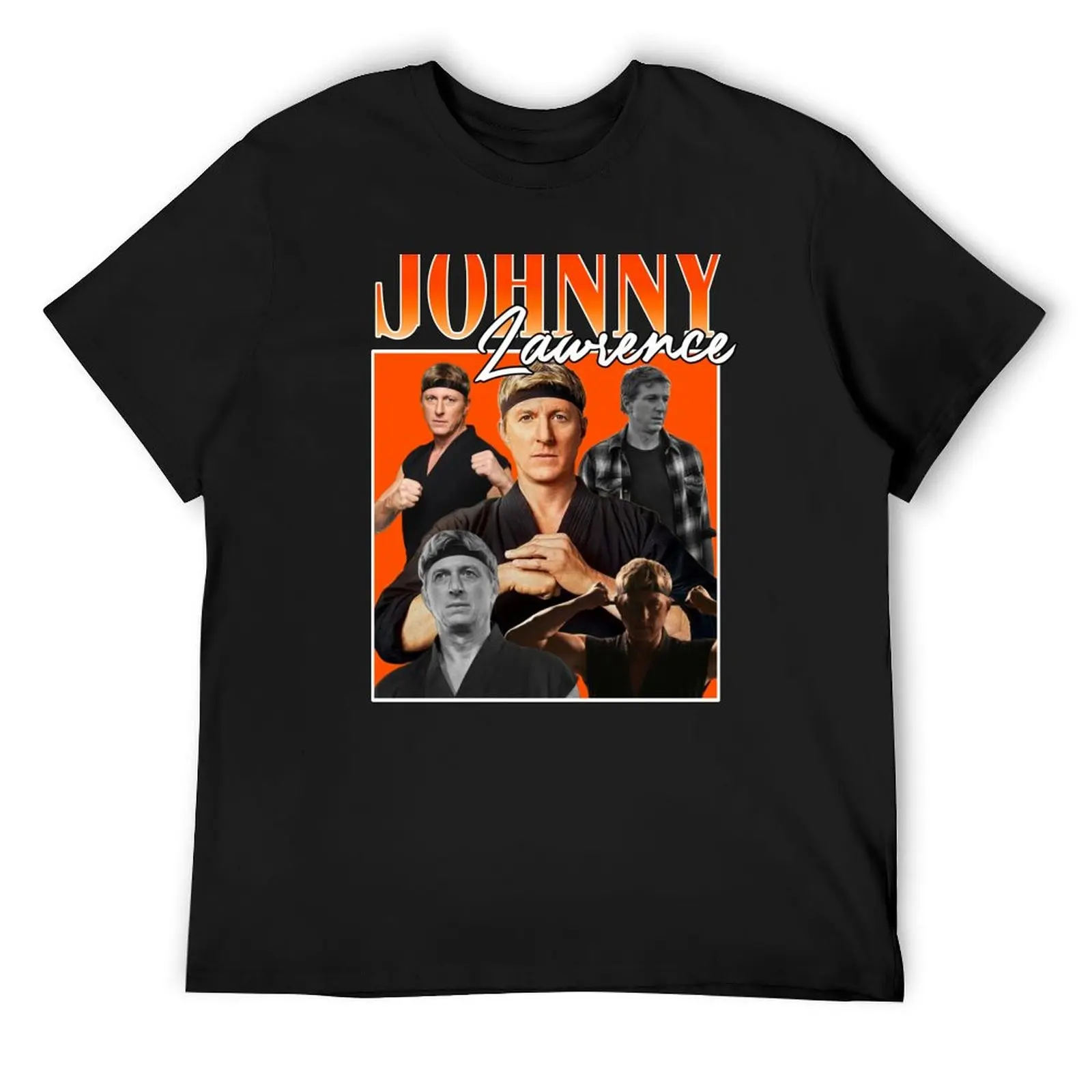 Johnny Lawrence cobra kai vintage style T-Shirt luxury designer tops fitted t shirts for men