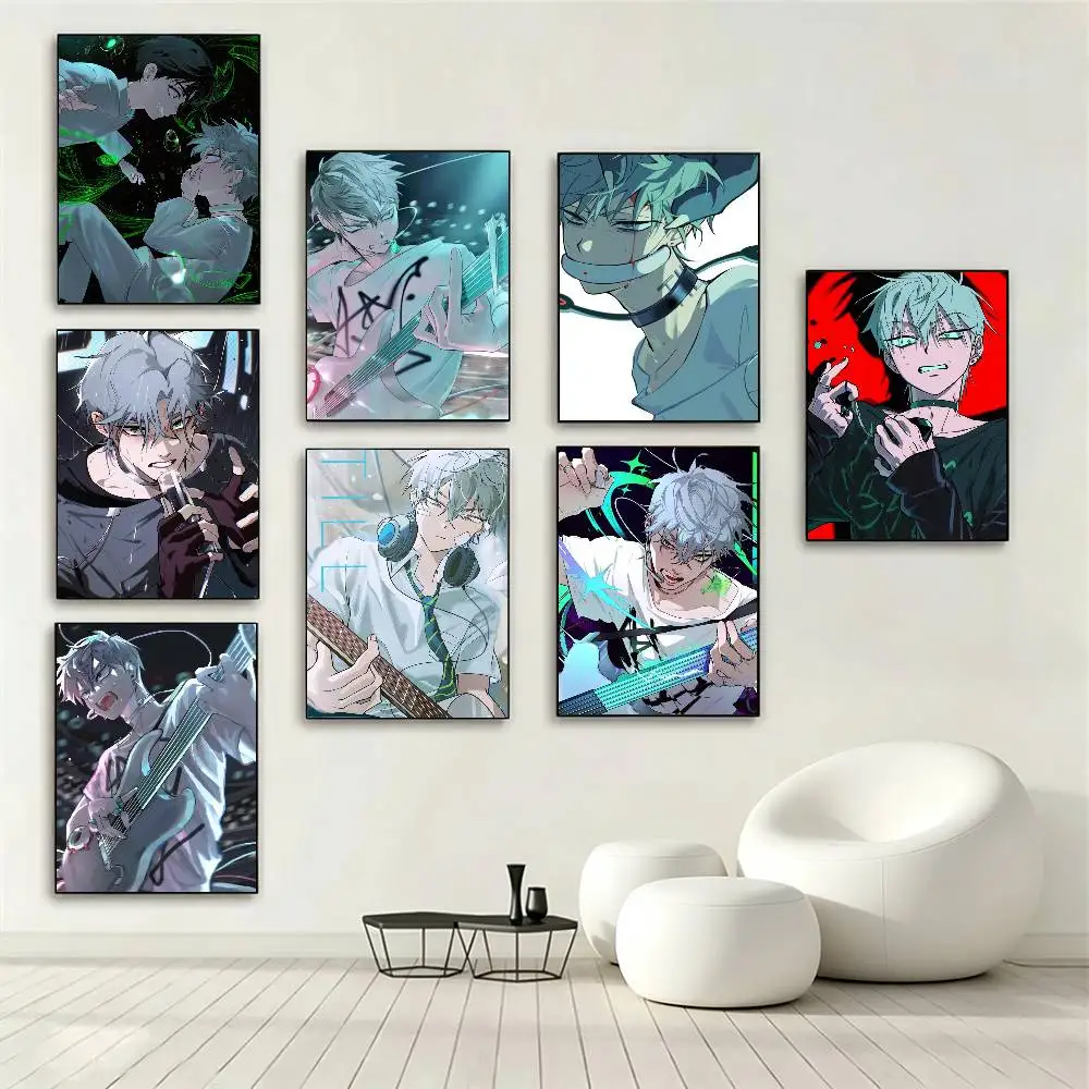 Alien Stage Ivan Till Poster Waterproof Wall Art Sticker For Bar Living Room Vintage Decor High Quality Print Gift