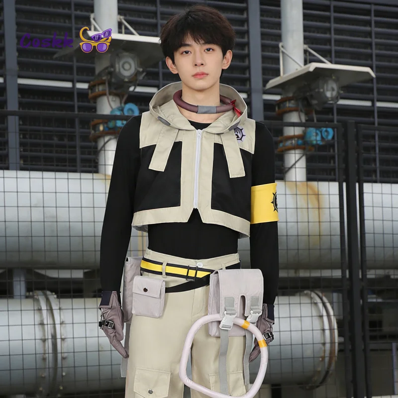 

Костюм для косплея Аниме Gachiakuta Tama Li Glaze: Уличная куртка в стиле панк, униформа для Хэллоуина и карнавальных вечеринок, реквизит для женщин и мужчин