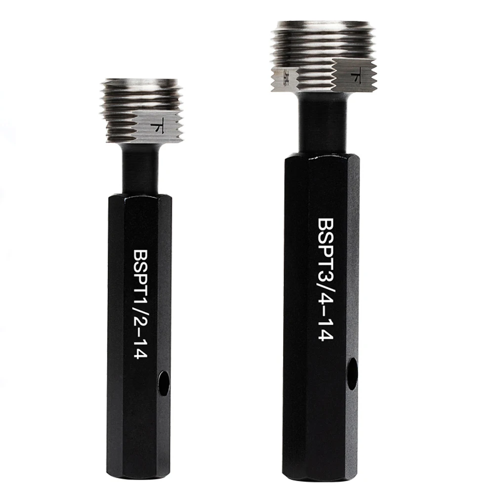 Imagem -06 - Bspt Cônico Tubo Thread Plug Gauge Tubo Thread Ring Gauges Ferramenta de Detecção de Gage Bspt 111 2-11