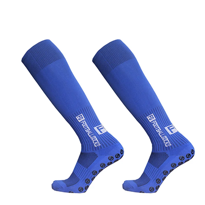 New Long FS soccer Socks Men Women Sports Round Silicone Non-Slip Grip Football Socks