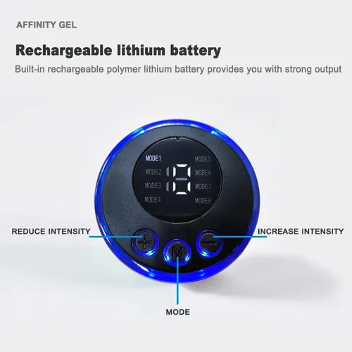 Imagen 2 del producto Entrenador muscular Abdominal recargable por USB, masajeador muscular Abdominal portátil, cinturón de entrenamiento electrónico, equipo de ejercicio físico