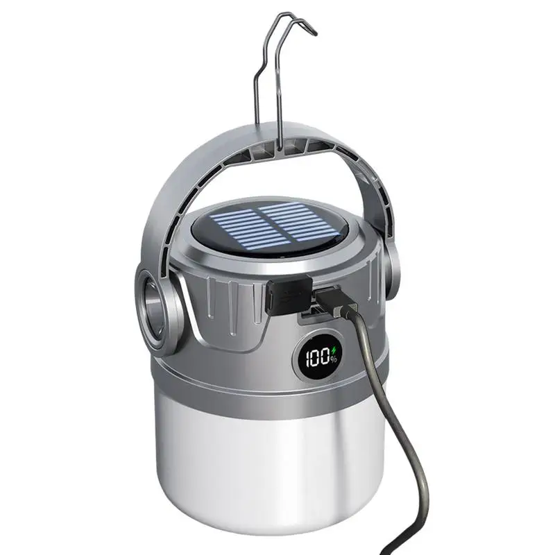 

Solar Camping Lights Lightweight Led Camping Lantern Waterproof Foldable Lights For Outdoor Home Hiking Night Use