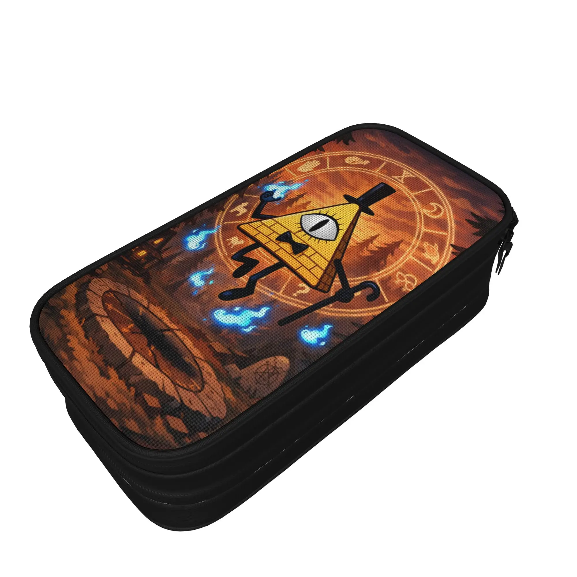 G-Gravity Falls Pencil Cases New   Pen Holder Pencil Bags Student Large Storage Students School Gift Pencilcases