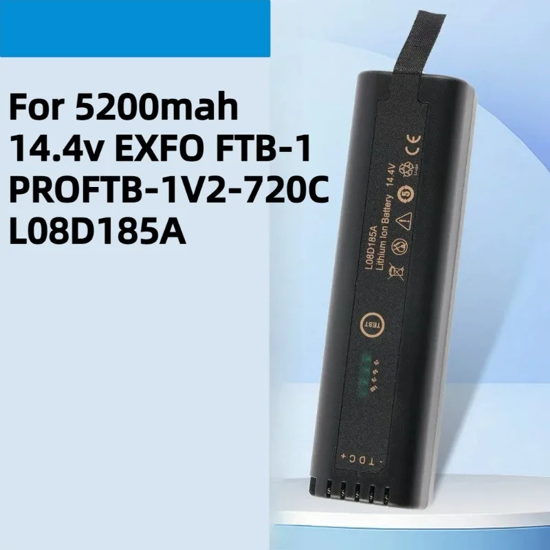 For 5200mah 14.4v EXFO FTB-1 PROFTB-1V2-720C L08D185A Optical Time Domain Reflectometer Battery