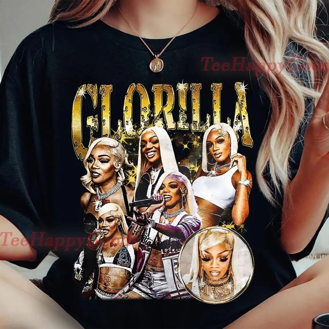 Vintage 90s Graphic Style Glorilla Svg Glorilla PNG shirt Design Vintage Hip Hop Tshirt American Rapper Tee Instant Download