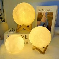 LED Book Light Moon Light Star Lamp DIY Moon Night Light Child Birthday Gift Bedroom Decoration Night Light Atmosphere Lights