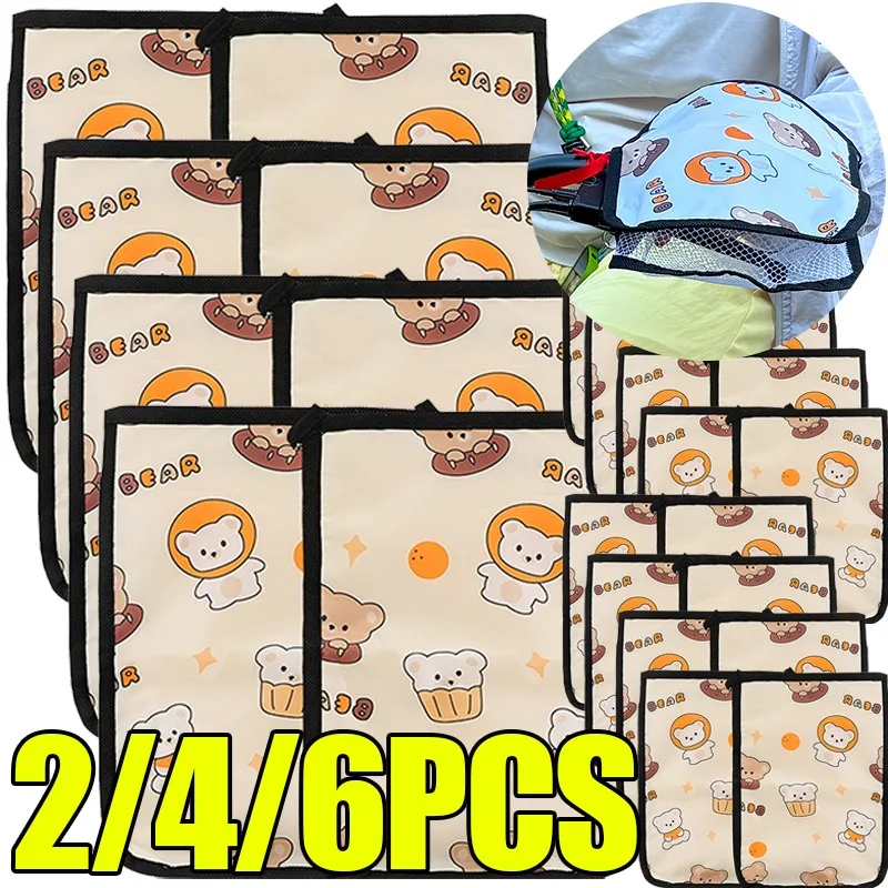 

Scooter Sunshade Gauntlets Summer Cute Cartoon for Ebike Motorcycle Hand Cover Protector Waterproof Anti UV Women Girls Style