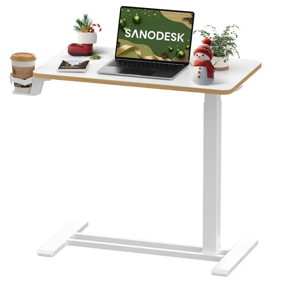 

Медицинская регулируемая прикроватная тумбочка со скрытыми роликами, пневматический мобильный ноутбук, компьютер, стоячий стол, тележка, надложной стол