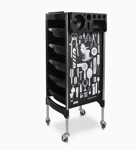 New hair cart hair salon tool car multi-functional storage rack