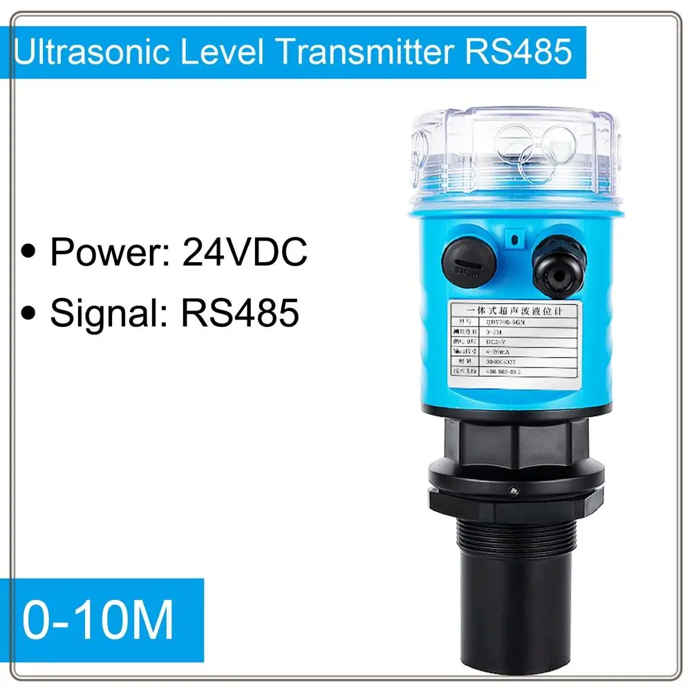ที่เชื่อถือได้-กันน้ําสูงระดับตัวบ่งชี้ระดับน้ําดิจิตอลUltrasonic Sewageระดับเมตร 0-10 เมตร,สูงWaterproo