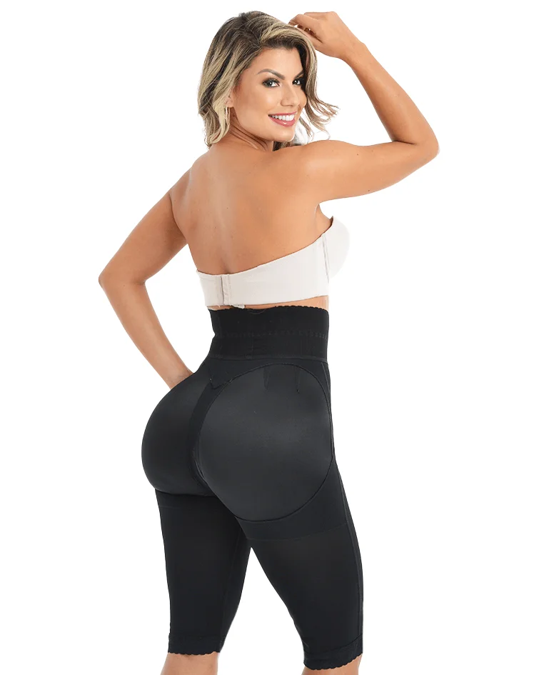 Fajas Colombianas Compression Shapewear Open Bust Tummy Control with Zipper Gaine Amincissante Femme Ventre Plat Bodysuit Corset