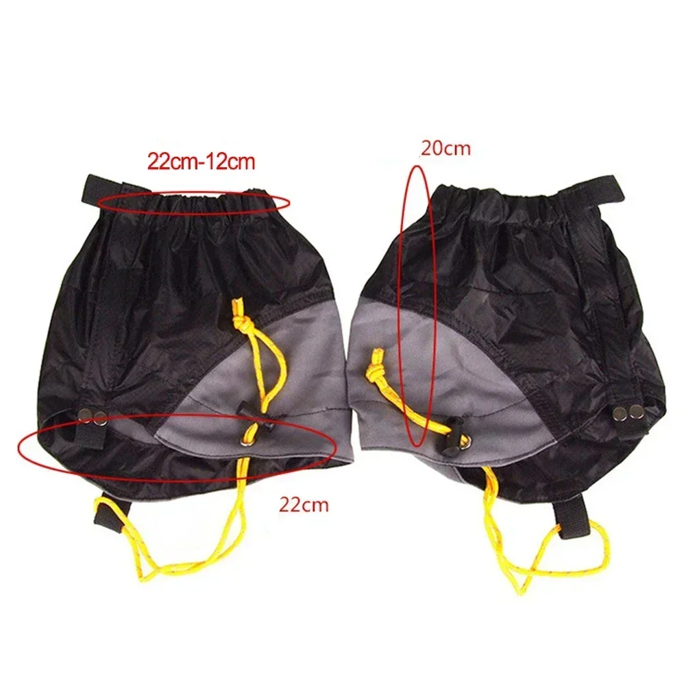 Outdoor Hiking Leg Gaiters Waterproof Snow Ankle Legging Cover For Walking Hiking Camping Climbing Hunting Fishing Trekking