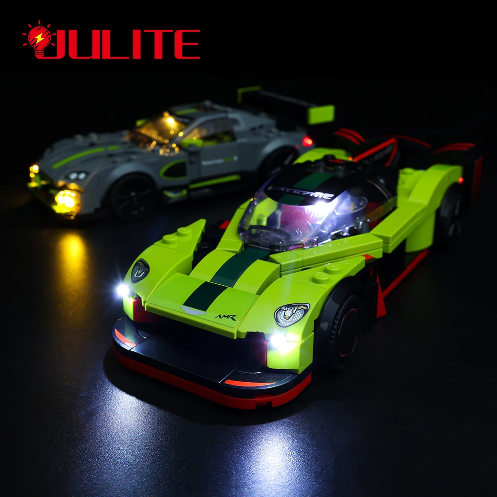 

LED Light Kit For Speed 76910 Valkyrie AMR Pro and Vantage GT3 Champion Race Car DIY Light Toy (Blocks Not Included)