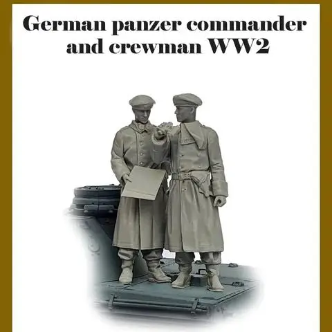 Figurine en résine GK, soldat allemand, kit non assemblé et non peint, 1/35