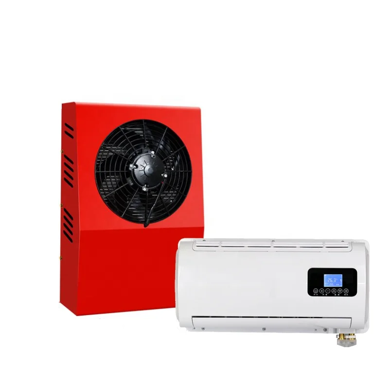 

Electric Ac 12v 24v Car Compresor Kit Dc Rv Air Conditioner Parking Cooler For Truck