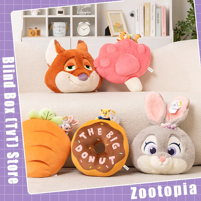 

Genuine Zootopia Judy Nick Plush Toy Office Bedroom Cute Plush Toy For Girls Desktop Ornament Fashion Trend Gift