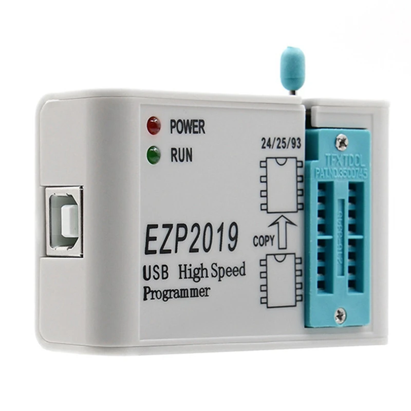 High Speed USB Programmer EZP2019 With 6 Sockets Support 24 25 26 93 EEPROM 25 Flash Bios Chip Support WIN7&WIN8 EZP2013