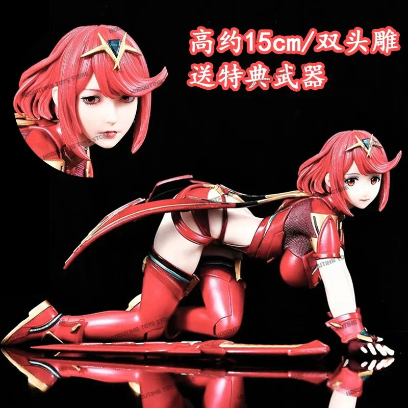 15CM Xenoblade Chronicles 2 Figure Pyra Figurine PVC Statue Action Anime Model Toys Collection Model Ornament Christmas Gift